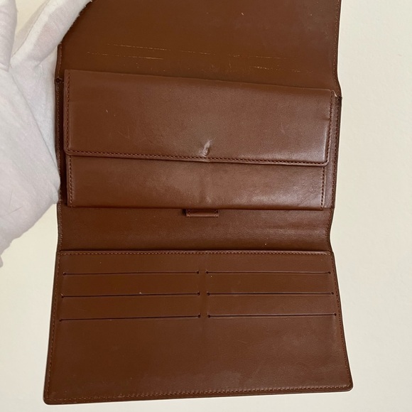 Louis Vuitton Bronze Vernis International Wallet Vintage Rare Color - Picture 6 of 14